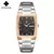 WWOOR-Relógios Masculinos de Luxo, Quartzo Dourado, Aço Desligado, Relógio Es - Sucessiva