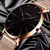 Reloj hombre 2023 relógio masculino minimalista ultra fino relógios moda mascu - loja online