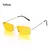 2023 Moda Retângulo Rimless Óculos Quadrados Vintage Óculos De Luxo Design Un - Sucessiva