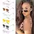 Retro uv400 moda retângulos sem aro feminino óculos de sol unissex retro desig - Sucessiva