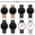 Imagem do Reloj hombre 2023 relógio masculino minimalista ultra fino relógios moda mascu