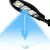 Lâmpada solar exterior brilhante super, iluminação ultra larga impermeável,