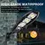 Lâmpada solar exterior brilhante super, iluminação ultra larga impermeável, na internet