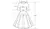 Vestido preto elegante de festa feminino, moda escritório, chiffon flare, manga na internet