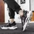 Sapatos casuais com reforço em malha - comprar online