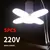 Imagem do E27 dobrável forma de ventilador lâmpada led 220v 110v 40 leds lâmpadas para