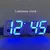 Mesa 3d led despertador digital relógio de parede tempo/dados/temperatura para na internet