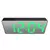 Despertador eletrônico design silencioso digital led grande display espelho rel - comprar online