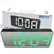 Despertador eletrônico design silencioso digital led grande display espelho rel - comprar online