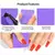 Imagem do Removedor de esmalte de unhas sem fiapos, toalhetes de algodão, gel uv, removed