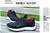Tenis nova tendência de primavera sapatos esportivos masculinos rendas sola gros