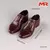 Sapatos masculinos de couro preto e branco, escala 1/6, sapatos sólidos de cava na internet