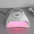 Máquina do secador de unhas SUN X21 MAX, 72 LEDs, lâmpada LED UV para unhas, c