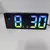 Despertador digital controle de voz temperatura snooze modo noturno relógio de - loja online