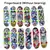 Quebra-cabeça brinquedo dedo skate maple madeira fingerboard hobbies novidade a na internet