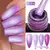 Mtssii-AurorasEsmalte de Gel de Base de Borracha Térmica, Mudando, Nu, Roxo, Br - loja online