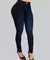 Mulher cor pura jeans denim cintura alta jeans rua jogar cultivar a moralidade c - comprar online
