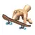Quebra-cabeça brinquedo dedo skate maple madeira fingerboard hobbies novidade a - Sucessiva