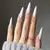 Imagem do Conjunto de unhas falsas monocromáticas, Pressionar as pontas das unhas, Estile