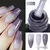 Mtssii-AurorasEsmalte de Gel de Base de Borracha Térmica, Mudando, Nu, Roxo, Br