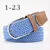 Zld 60 cores feminino casual malha pino fivela cinto masculino tecido lona elás na internet