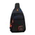 Bolsa de peito de negócios masculina multi-camada ombro único crossbody mochil na internet