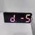 Despertador digital controle de voz temperatura snooze modo noturno relógio de na internet