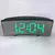 Despertador eletrônico design silencioso digital led grande display espelho rel - Sucessiva