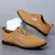 Sapatos de couro retrô para homens verão 2025 novos mocassins masculinos leves - loja online