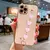 Imagem do Chapeamento coração corrente corda caso de telefone para motorola moto g85 g84