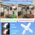 Imagem do E27 dobrável forma de ventilador lâmpada led 220v 110v 40 leds lâmpadas para