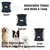 Fralda lavável para cães masculinos, Roupa interior de pano, Calcinha sanitár
