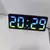 Controle de voz despertador digital temperatura snooze modo noturno relógio de - Sucessiva