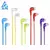 Fone de Ouvido Intraauricular Slim, Auscultadores Premium, Fone De Ouvido - loja online