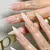 Conjunto de unhas falsas monocromáticas, Pressionar as pontas das unhas, Estile - comprar online