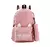 Mochila Juvenil Gatinho Rosa C/ Estojo - Rignel