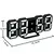 Mesa 3d led despertador digital relógio de parede tempo/dados/temperatura para - comprar online