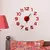 Relógio de parede design moderno luminoso sem moldura relógios de parede diy r - Sucessiva