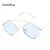 2023 Moda Retângulo Rimless Óculos Quadrados Vintage Óculos De Luxo Design Un na internet