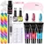 Limegirl extensão de unhas conjunto de gel uv para dedo francês extensão ráp - Sucessiva