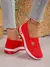 Sapatos femininos tênis respiráveis de cor sólida, tênis casuais de verão f - comprar online