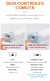 Luzes noturnas LED, sensores de movimento SEM fios, luzes de parede com sensor h