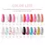 Limegirl extensão de unhas conjunto de gel uv para dedo francês extensão ráp