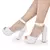 Sandália Modarpe Meia Pata Salto Alto Grosso Feminina M09 - comprar online