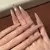 Conjunto de unhas falsas monocromáticas, Pressionar as pontas das unhas, Estile