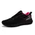 Tenis Caminhada Feminino Esportivo Academia Passeio Esporte Preto Pink Girls - comprar online