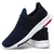 Tenis Marinho Caminhada Masculino Vermelho Esportivo Academia Preto Passeio Espo