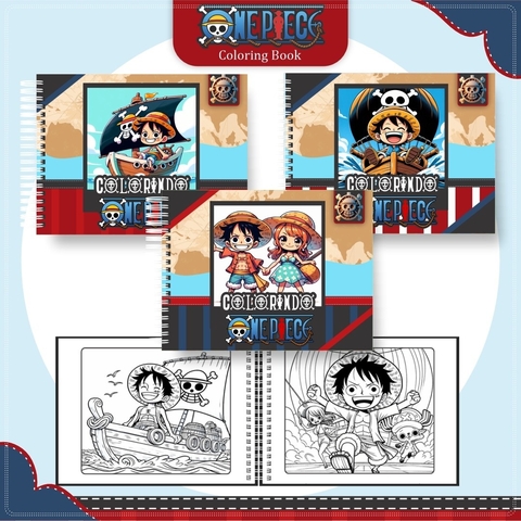 Livro de Colorir - One Piece - comprar online