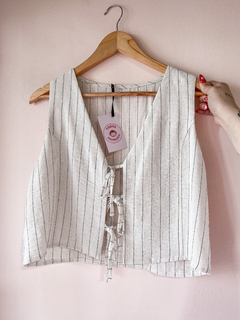 Imagen de Striped Linen Vest