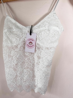 Lace Dreams Crop Top - Three Monkeys store